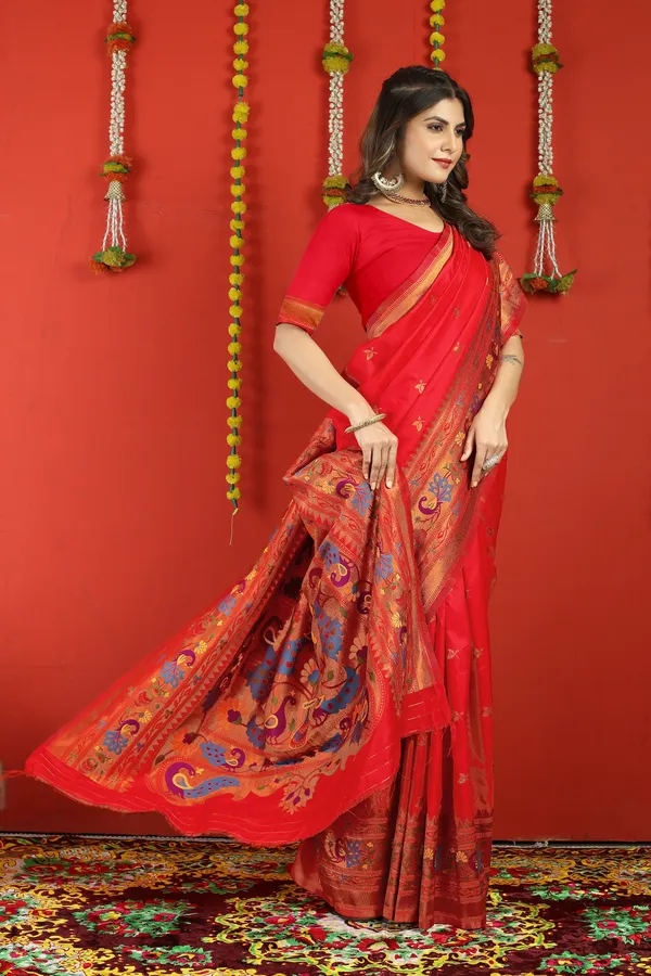 RED_PURE_SILK_PATHANI_SAREE